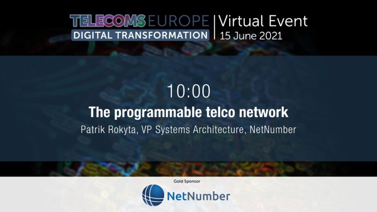 Telecoms Europe Digital Transformation | The programmable telco network – NetNumber
