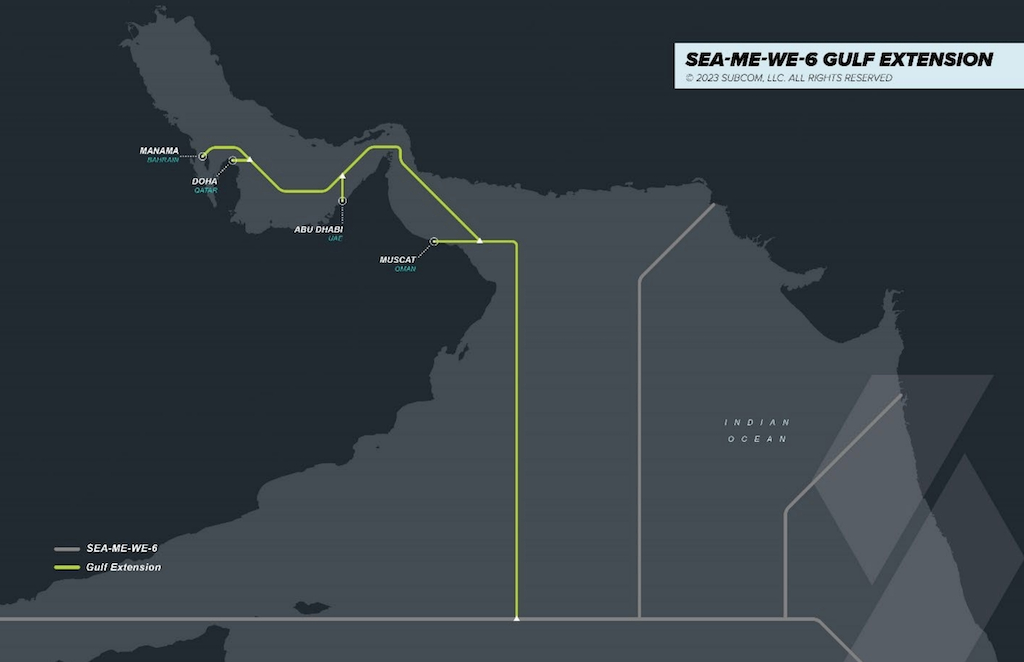 Batelco chooses to build and install SEAMEWE 6 branch Mobile