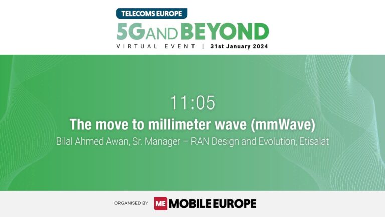 5G and Beyond 2024: The move to millimeter wave (mmWave). With Etisalat