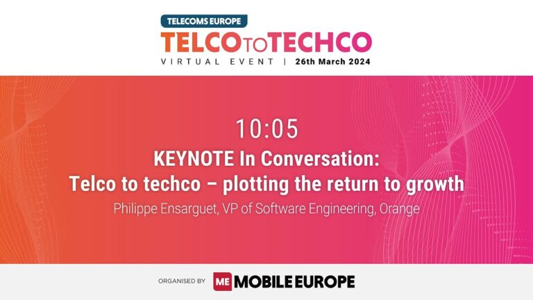 Telco to Techco 2024 | In Conversation: Telco to techco – plotting the return to growth, with Orange