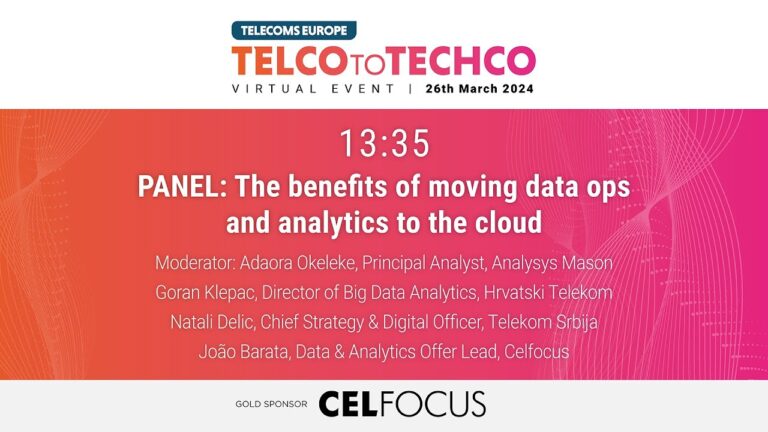 Telco to Techco 2024 | The benefits of moving data ops and analytics to the cloud, with Celfocus