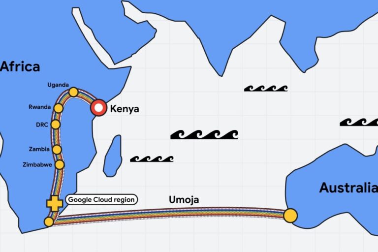 Google invests in terrestrial-subsea cable linking Kenya to Australia