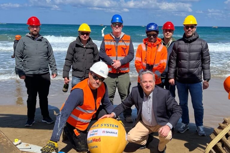 Sparkle lands BlueMed cable in Crete  
