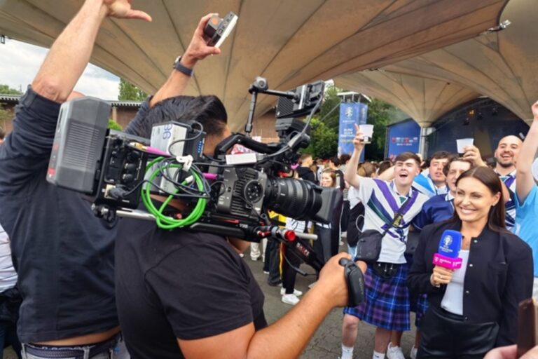 Deutsche Telekom uses Live TV via 5G at football 