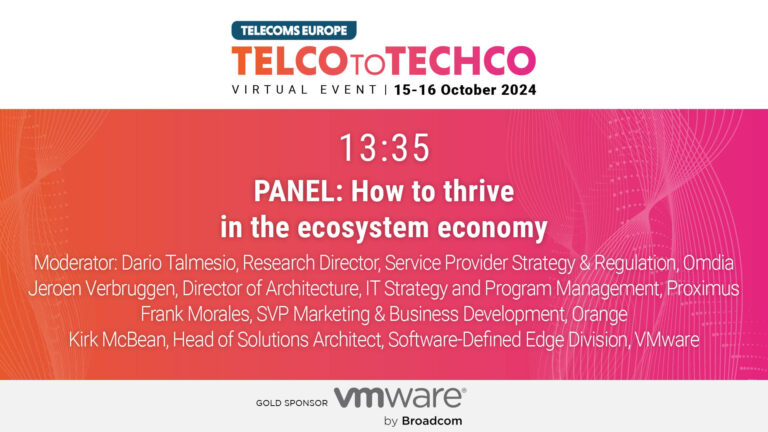 Telco to Techco – October 2024 | PANEL: How to thrive in the ecosystem economy