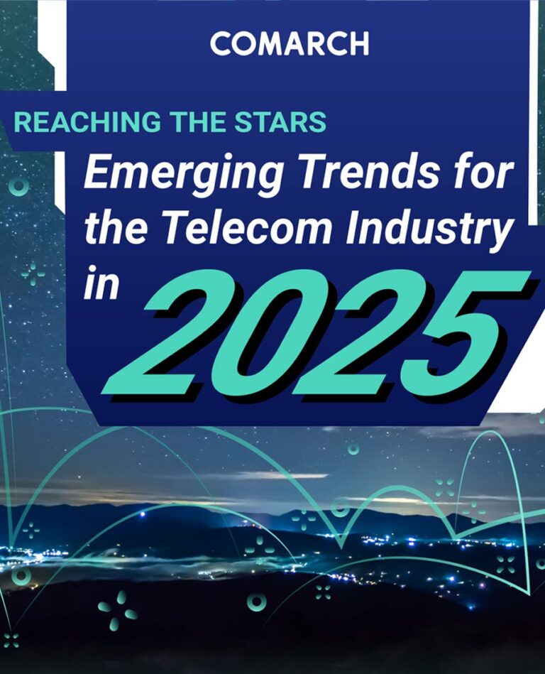 Reaching the Stars – Emerging Trends for the Telecom Industry in 2025 | White paper by COMARCH