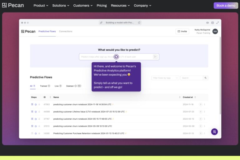 Pecan cracks the nut of being data-driven without data scientists