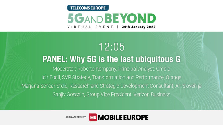 5G & Beyond 2025 | PANEL: Why 5G is the last ubiquitous G  
