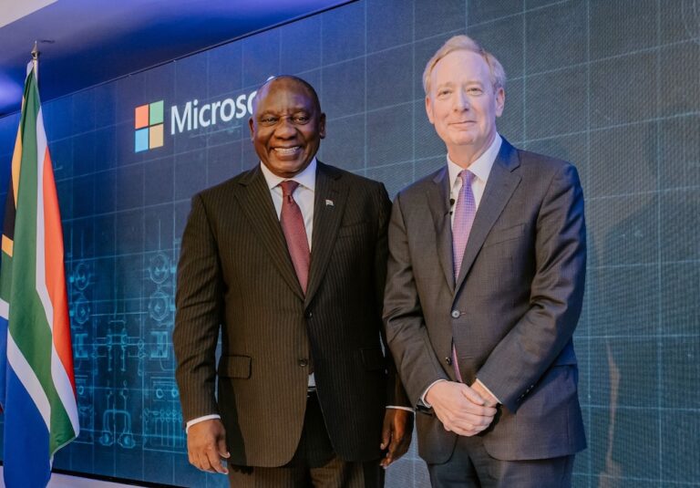 Microsoft invests extra €254m in South African cloud infrastructure