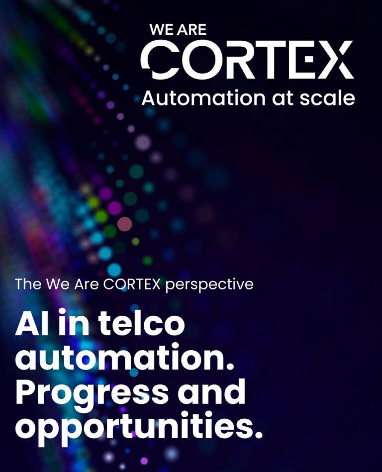 AI in telco automation. Progress and opportunities. | White paper by We Are CORTEX